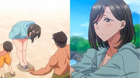 夏妻动漫由美子出轨海滩